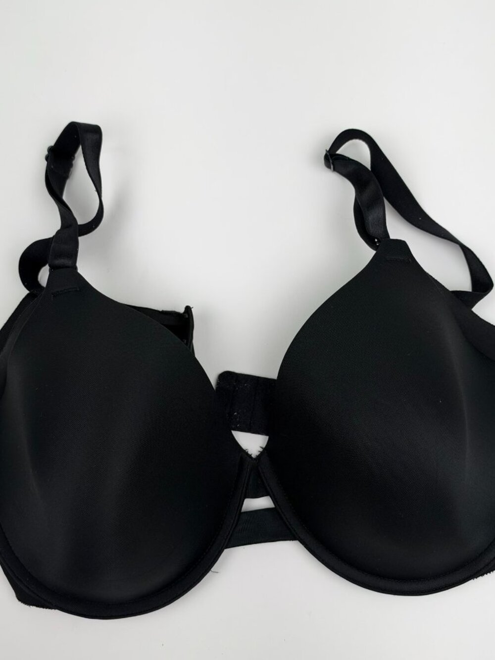 Warners Women's Black Underwire Contour Bra Size 36DD Style RA3561E / WR1356